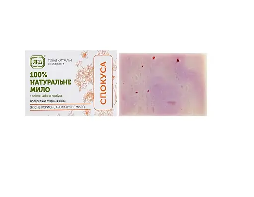 Мило туалетне натуральне ручної роботи Спокуса ЯКА 75 г - фото 1