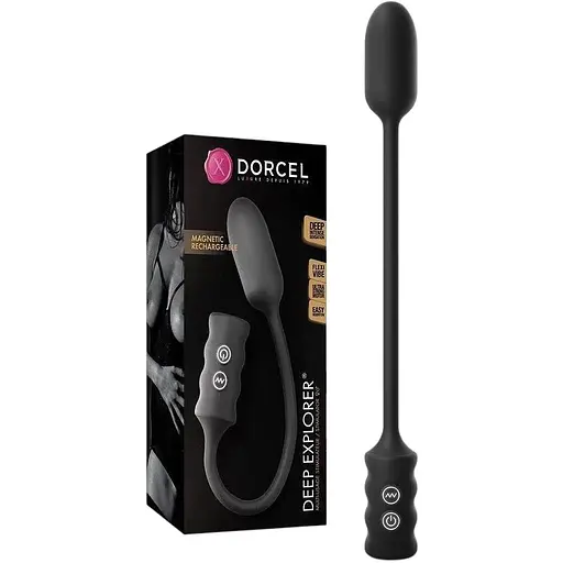 Віброяйце Dorcel Deep Explorer підходить для вагінальної та анальної стимуляції потужне
