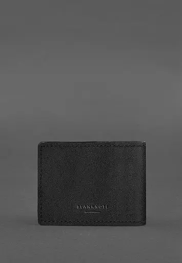 Кожаная обложка на удостоверение Морской охраны Черная - фото 4