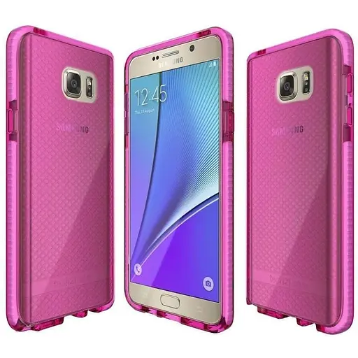 Чехол Tech21 Evo Tactical Samsung Galaxy Note 5 Neon Pink - фото 6