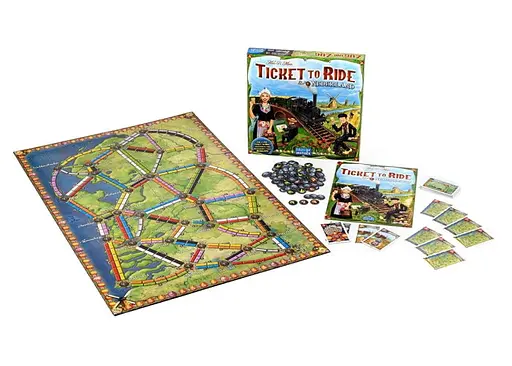 Настільна гра Days of Wonder Квиток на поїзд - Колекція карт №4: Нідерланди (Ticket to Ride - Map Collection 4: Nederland) (англ.) (DOW720120) - фото 6