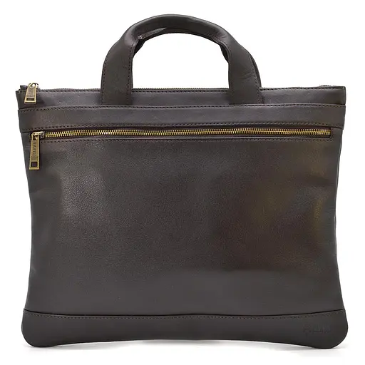 Чоловіча шкіряна сумка TARWA 34х24х1 см sum0026091 - фото 1