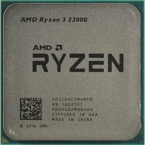 Процесор AMD Ryzen 3 2200G 3.5-3.7 GHz AM4, 65W Б/В