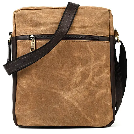 Шкіряна чоловіча сумка через плече TARWA 32х27х8 см nsa0001269 - фото 5
