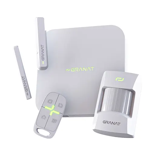 Комплект бездротової сигналізації Granat GT StarterKit з 4G та WiFi (20-00175) - фото 2