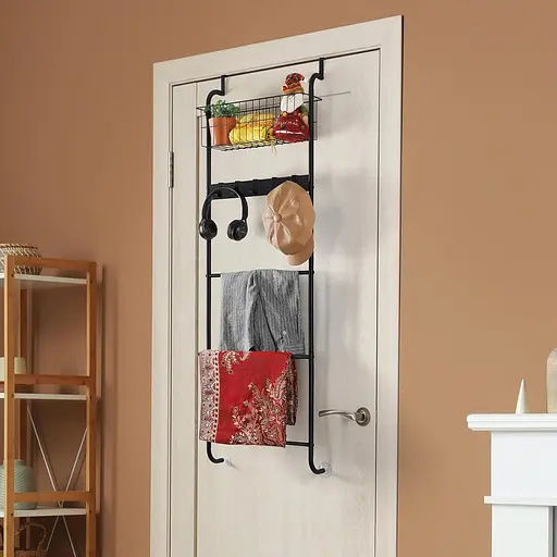 Дверна вішалка для рушників для ванної кімнати - фото 3