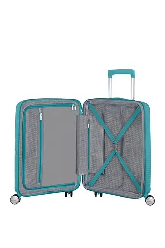 Чемодан American Tourister SOUNDBOX 55 см TURQUOISE 55x40x20(23) 32G*61001 - фото 4