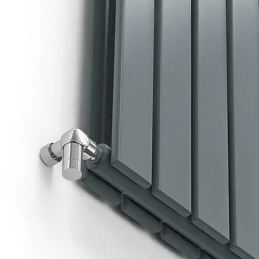 Радіатор дизайнерський Ideale Vittoria 12 4/1800/272 антрацит (бокове підключення), Антрацит - фото 2