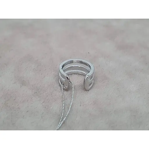 Золотая серьга-каффа на хеликс Платон. 3С364/00Б - фото 3