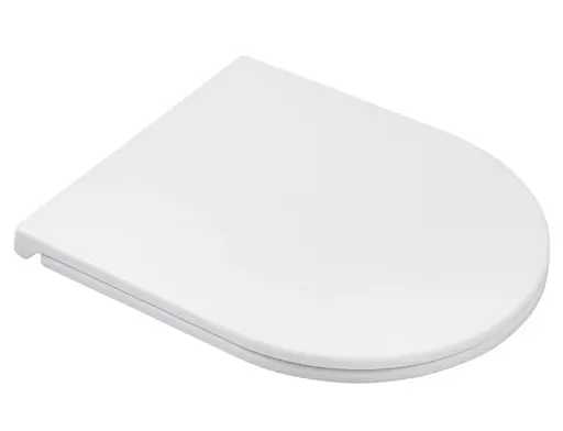 Унитаз подвесной безободковый Kroner Harz WHI493736 RIMLESS с сиденьем Slim Duroplast / Soft-close / Quick relase (KH493736WHIR) (CV029609) - фото 8