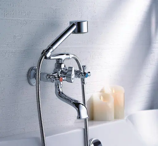 Змішувач для ванни Zegor DAK3-A827 двовентильний 30412 - фото 4