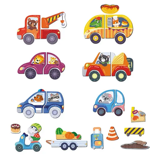 Магнитная игра «Приключения приключения» 200244, 1 магнитная дощечка, 36 магнитов - фото 4