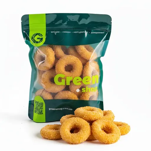 Заморожені кільця Green Shop з сиру гауда 500 г