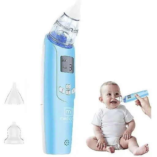 Назальний аспіратор соплевідсмоктувач Medica+ Nose Cleaner 7.0 - фото 8