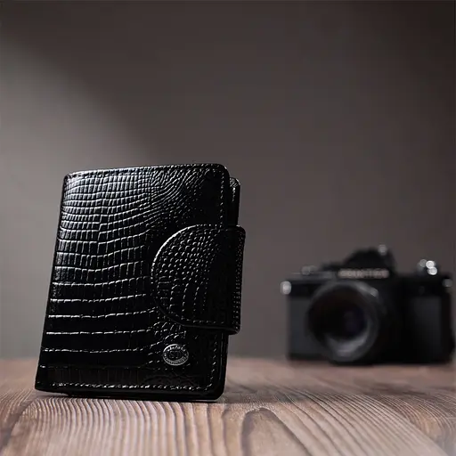 Жіночий шкіряний гаманець ST Leather 10х11.5х1 см acs0029402 - фото 9