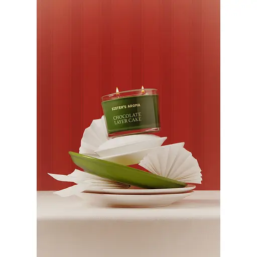 Ароматична свічка Sister's Aroma Chocolate Layer Cake 150 г - фото 3