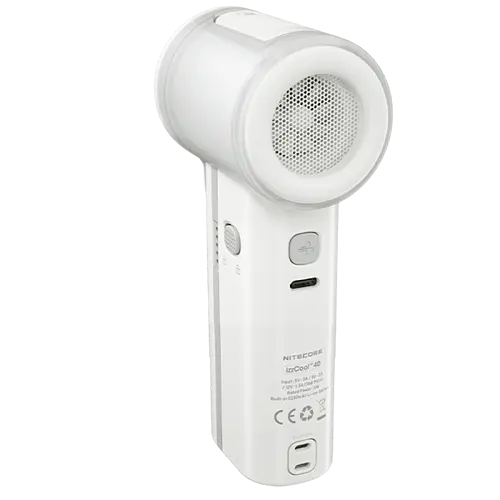 Вентилятор із охолоджуючим водним туманом Nitecore IzzCool 40 USB-C (Білий) - фото 2