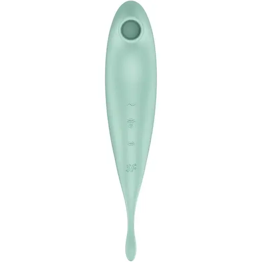 Вакуумний вібратор Satisfyer Twirling Pro+ вакуумний вібратор - фото 3