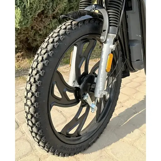 Електроскутер Двомісний Crosser E-Delta (1000W,60V,15Ah) Чорний - фото 4