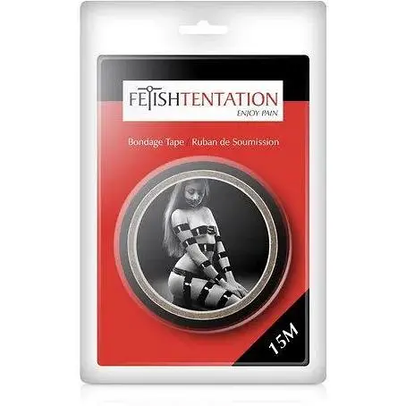 Скотч для бондажа Fetish Tentation Black (15 м) - фото 3