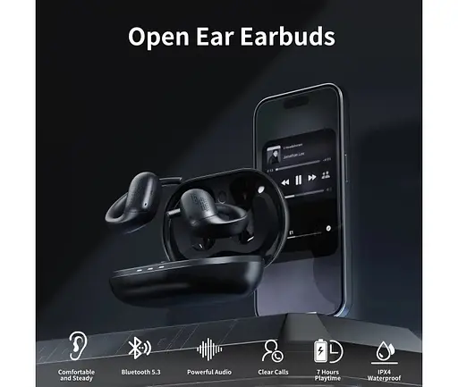 Навушники бездротові Black Shark T21 (BS-T21) чорні - фото 4