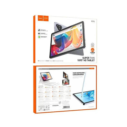 Планшет Hoco HI14 10.95-inch calling tablet PC (Europe Asia and Africa) 3/64GB 4G call - фото 7