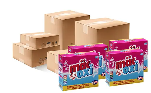 Кисневий плямовивідник для всіх типів тканин засіб для виведення плям Mäc Oxi 1.5kg Stain Remover Powder - фото 4