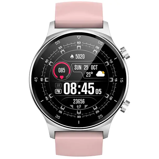 Умные часы Jiks Watch PRO с измерением давления Розовый - фото 2