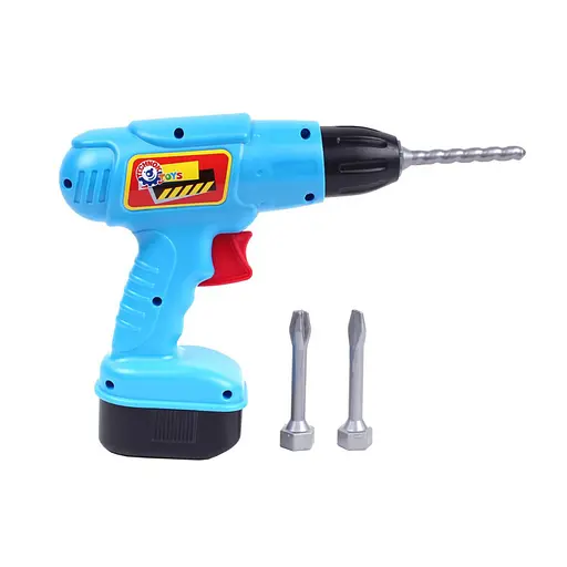 Детская игрушка "Дрель" ТехноК 4418TXK, 3 насадки - фото 2
