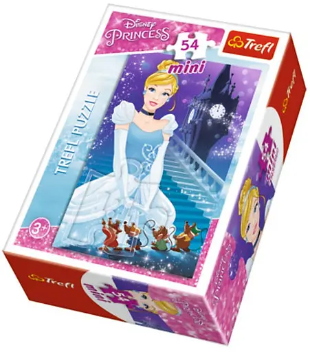 Набір Пазли - (54 елм. Міні) - "Попелюшка" / Дісней принцеси - фото 1