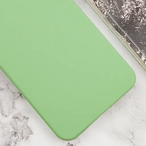 Чехол Lakshmi Silicone Cover Full Camera AA для Xiaomi Redmi 13 4G/Poco M6 4G Зеленый/Pistachio - фото 2