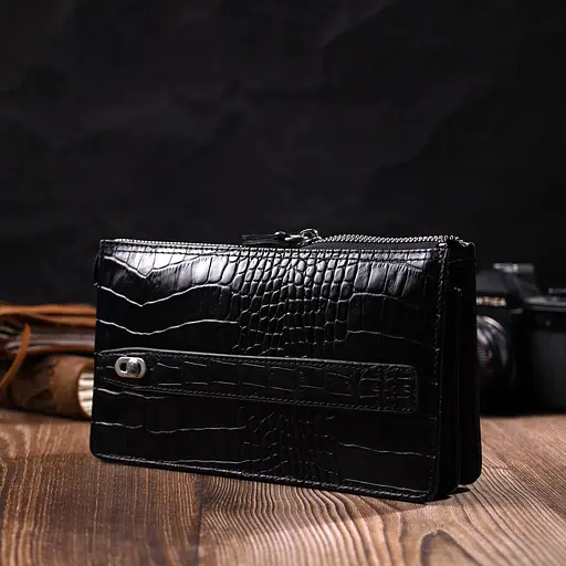 Шкіряна чоловіча сумка Bond 21х12х3 см sum0023569 - фото 8