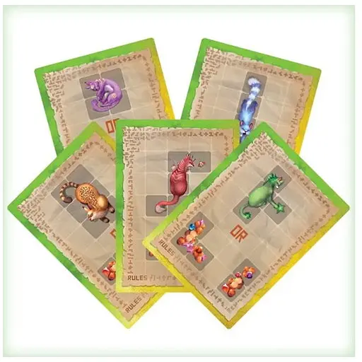 Аксесуар Geekach Games Набір промо карт Острів котів Мандруй та малюй 5 шт. укр. (GKCH044PR) - фото 1