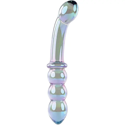 Фалоімітатор Gender X Lustrous Galaxy Wand 18.5 см прозорий