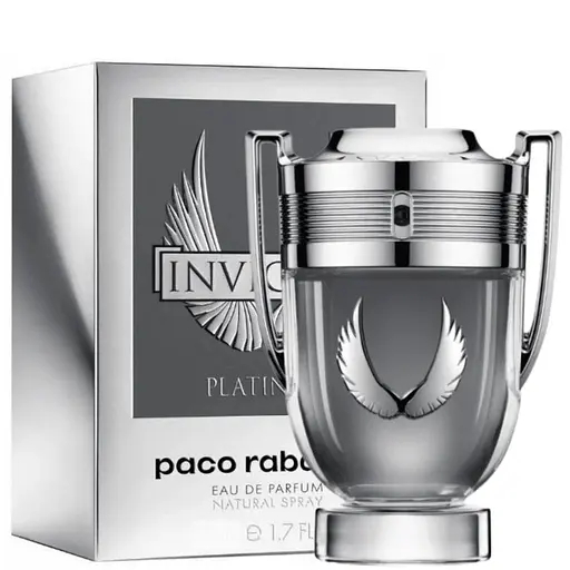 Парфюмированная вода для мужчин Paco Rabanne Invictus platinum Духи 100 мл - фото 4
