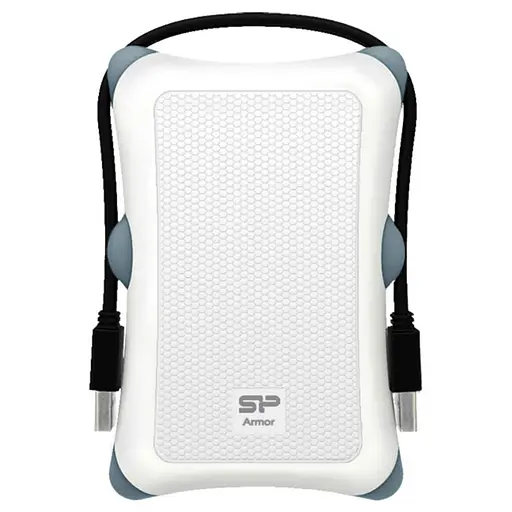 Внешний карман Silicon Power 2.5" Armor A30 White USB3.0 (SP000HSPHDA30S3W) - фото 1