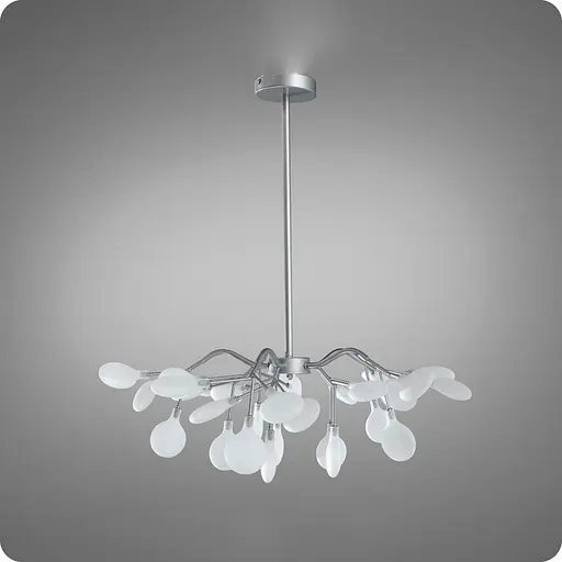 Люстра підвісна 517 Dlight на 30 ламп Хром Сатін (01951) - фото 1