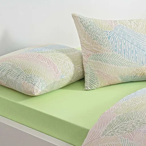 Постільна білизна Cardie Yesil Ранфорс / простирадло на резинці Tac pbe0051661 - фото 2