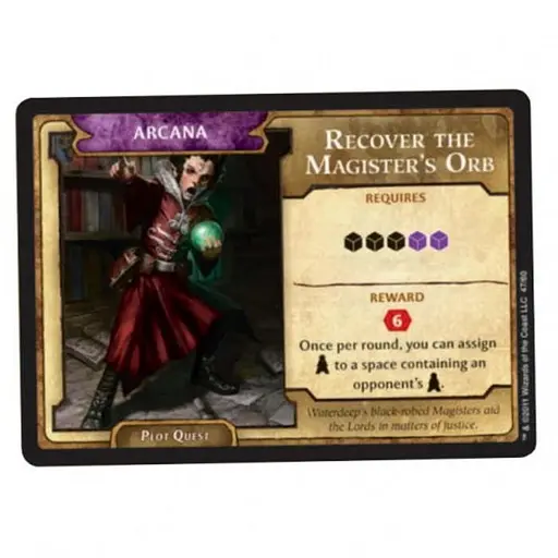 Настольная игра Wizards of the Coast Dungeons & Dragons: Лорды Глубоководья (D&D Board: Lords of Waterdeep) (англ.) (692584) - фото 10