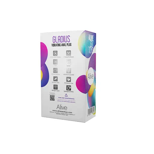 Стимулятор простати Alive Gladius, 11 см (синій) - фото 6