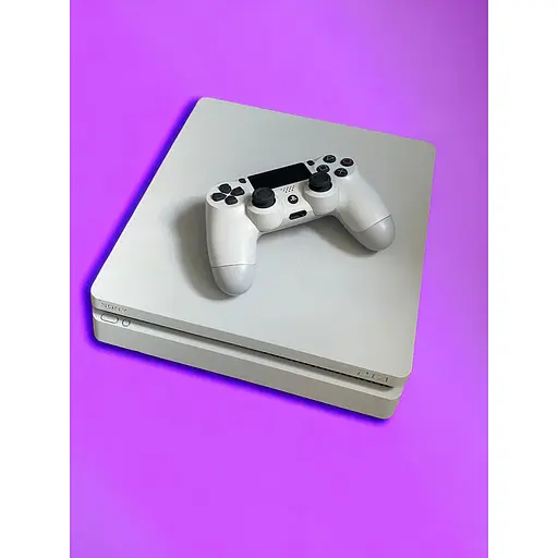 Ігрова консоль Sony Playstation 4 Slim 500 GB 1 джойстик + гарантія білий