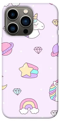 TPU чохол Паттерн єдинороги 2 - фото 1