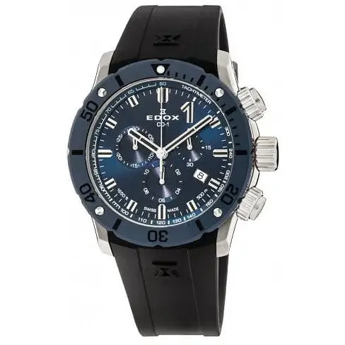 Часы Edox Class 1 Chronograph 10221 3BU7 BUIN7