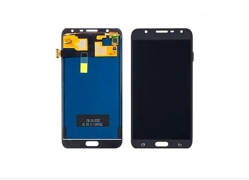 Дисплей для Samsung J701 Galaxy J7 Neo с черным тачскрином с регулируемой подсветкой - фото 1