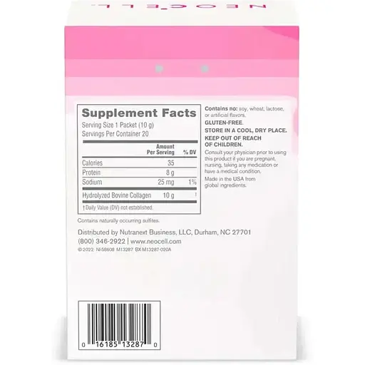 Супер колагенові пептиди Neocell Super Collagen Peptides без смаку 200 г (20 стиків х 10 г) - фото 3