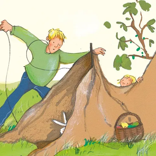 Ночівля Мімі в наметі - фото 3