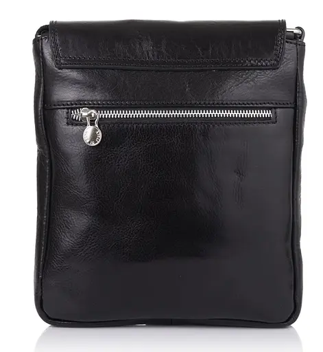 Чоловіча шкіряна сумка через плече VIRGINIA CONTI sum0026688 - фото 2