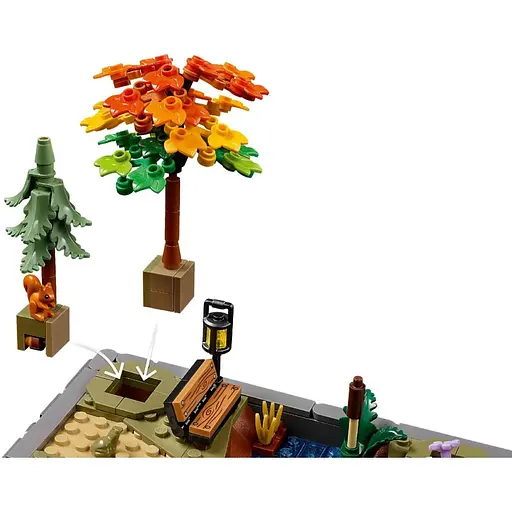 Конструктор LEGO Icons Осенний коттеджный сад 1102 детали (11372) - фото 5