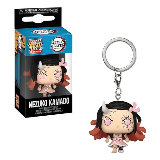 Фігурка брелок Funko Pop Фанко Поп Demon Slayer Nezuko Клинок розсікаючий демонів Незуко 4 см DS NK K 02