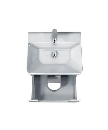 Тумба Мойдодир Malaga 60-A Білий з умивальником Vivace 60 Білий - фото 6